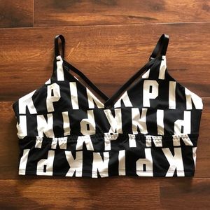 PINK sport bra!